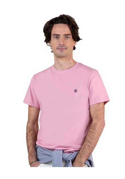 EL GANSO CAMISETA GARMENT DYED ROSA 1100s240031