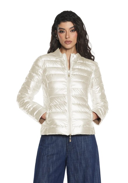 RELISH CHAQUETA RIMO REVERSIBLE MARFIL PERLADO RDP2405010003