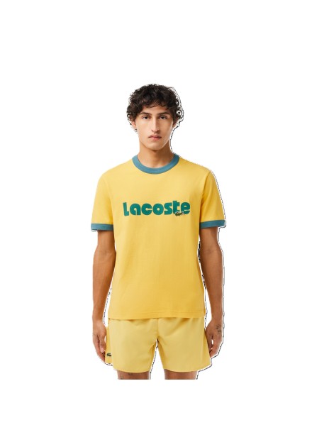 LACOSTE CAMISETA AMARILLA TH7531 00 ITN