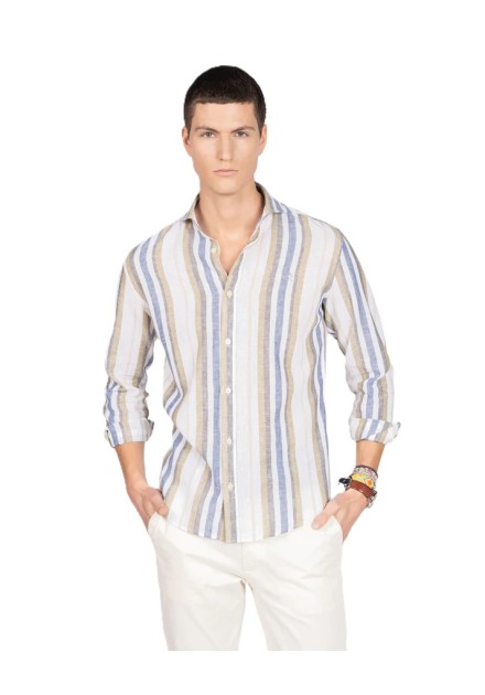 HARPER AND NEYER CAMISA LAGUNA BEACH MILITARY LIGHT 201324024