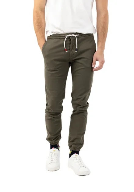 WILLIOT PANTALON JOGGER KHAKI HBPA015