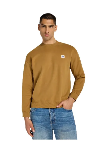 LEE SUDADERA PLAIN CREW GLAZED GINGER 112355730