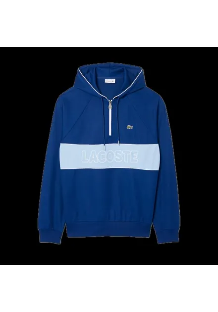 LACOSTE SUDADERA HOMBRE CAPUCHA AZUL SH2832 006LE