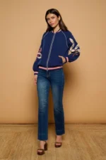 MINUETO CHAQUETA MUJER 261-012 AZUL - Imagen 2