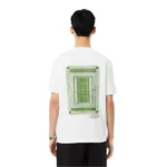 LACOSTE CAMISETA HOMBRE TH1750 00 001 BLANCO - Imagen 2