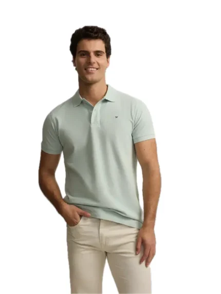 SILBON POLO HOMBRE S261011002098 CELESTE