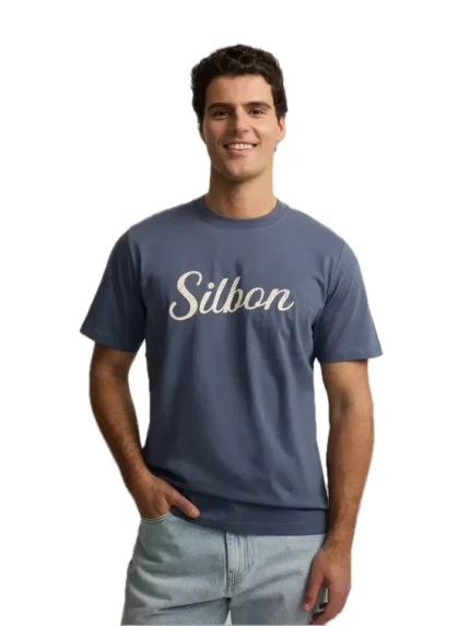 SILBON CAMISETA HOMBRE S261020402053 INDIGO