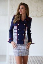 CAMALEONICA CHAQUETA MUJER CHAQUETA NANA MARINO - Imagen 5