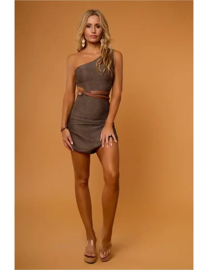 CAMALEONICA VESTIDO MUJER RACHEL GRIS