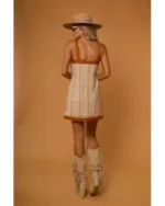 CAMALEONICA VESTIDO MUJER NEEL CAMEL - Imagen 3