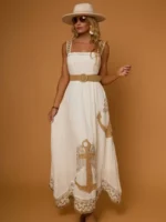 CAMALEONICA VESTIDO MUJER FISHER BLANCO