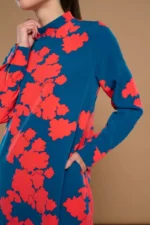 MINUETO VESTIDO MUJER 252-221 AZUL - Imagen 3