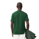 LACOSTE CAMISETA HOMBRE TH7318 00 132 VERDE - Imagen 2