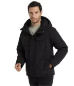 V&L ABRIGO HOMBRE 680237302 NEGRO