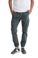 WILLIOT PANTALON HOMBRE WiFW25HBPA003 PETROLEO