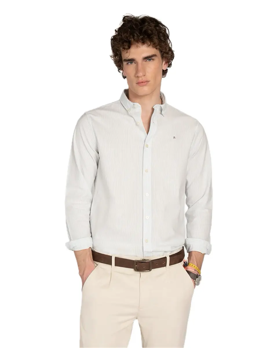 10425_1_V0 HARPER AND NEYER CAMISA HOMBRE 201326017 411 CELESTE - Imagen 1