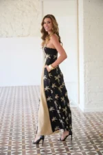 CAMALEONICA VESTIDO MUJER VESTIDO PARAISO NEGRO - Imagen 2