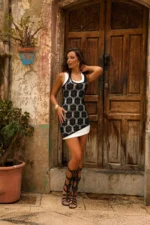CAMALEONICA VESTIDO MUJER VESTIDO BATARÁ NEU NEGRO