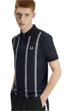 FRED PERRY POLO HOMBRE M2419 608 MARINO - Imagen 3