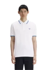 FRED PERRY POLO HOMBRE M3600 94A BLANCO