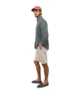 EL GANSO CAMISA HOMBRE 1050s260039 VERDE - Imagen 3