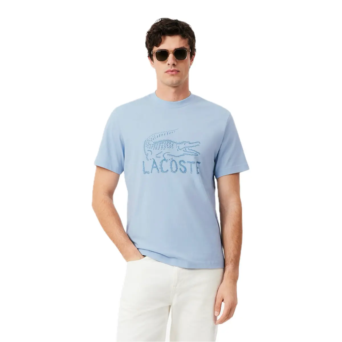 10402_1_V0 LACOSTE CAMISETA HOMBRE TH1427 00 HBA AZUL - Imagen 1