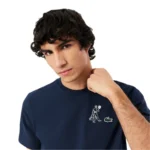 LACOSTE CAMISETA HOMBRE TH0147 00 166 MARINO - Imagen 2