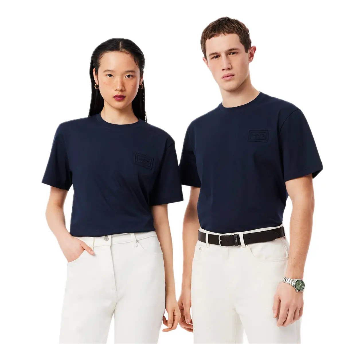 10419_1_V0 LACOSTE CAMISETA HOMBRE TH0753 00 166 MARINO - Imagen 1