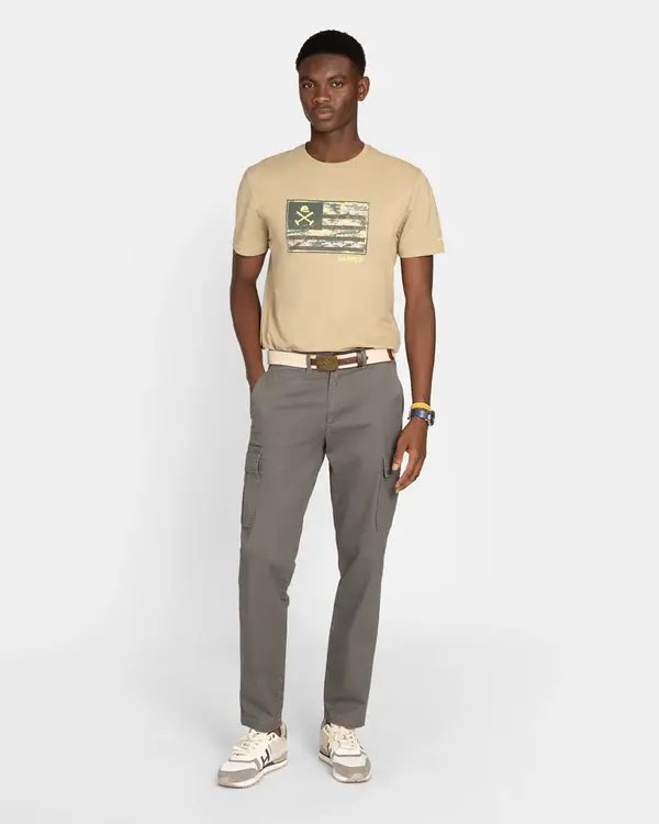 10435_1_V0 HARPER AND NEYER CAMISETA HOMBRE 401326013 911 KAKI - Imagen 1
