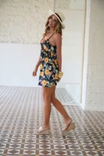 CAMALEONICA VESTIDO MUJER VESTIDO SAELIS CRUDO - Imagen 5