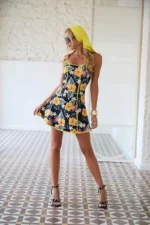 CAMALEONICA VESTIDO MUJER VESTIDO VERALIS ESTAMPADO