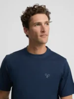SILBON CAMISETA HOMBRE S261040402066 MARINO - Imagen 2