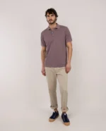 EL GANSO POLO HOMBRE 1100s260038 MORADO - Imagen 2