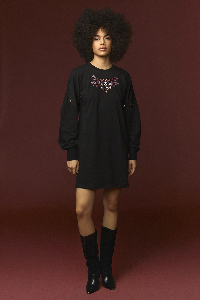 11394_1_V0 MINUETO VESTIDO 262-101 NEGRO - Imagen 1