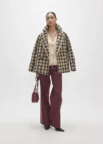 LOLA CASADEMUNT PANTALON MF2614022 BURDEOS - Imagen 4