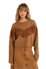MOLLY BRACKEN JERSEY LA2032EN CAMEL