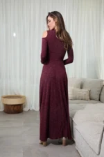 CAMALEONICA VESTIDO VESTIDO NORRIK BURDEOS - Imagen 6