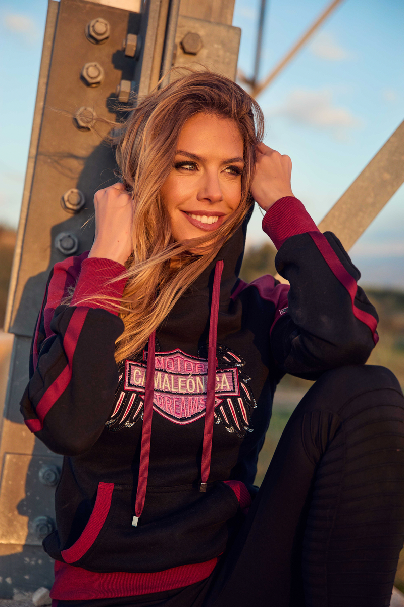 11922_1_V0 CAMALEONICA SUDADERA SUDADERA DENALI NEGRO - Imagen 1