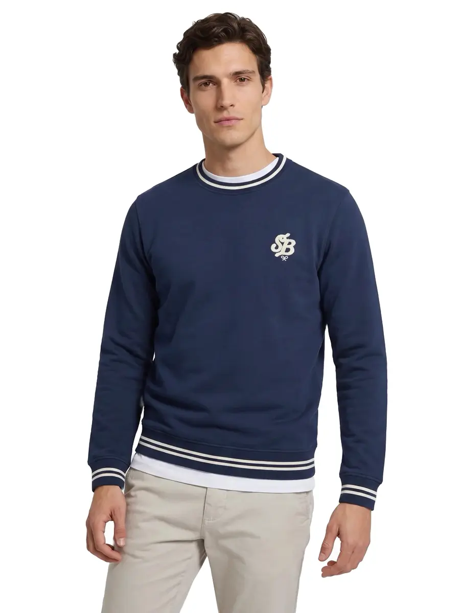 12653_1_V0 SILBON SUDADERA FW261021102186 MARINO - Imagen 1