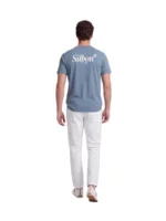 SILBON CAMISETAS FW261040402312 PETROLEO - Imagen 2